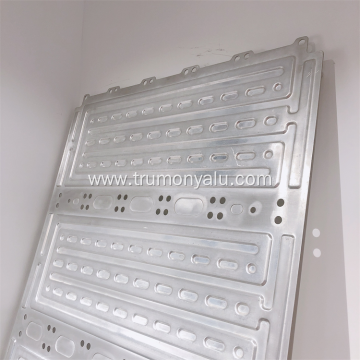 3003 Vacuum Brazing Stamping Aluminum Water Cooling Plate